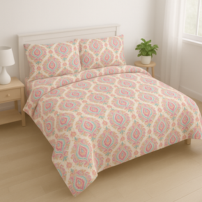 ELDORA AW BEDSHEET PRINTED 100%COTTON SUPER KING SIZE