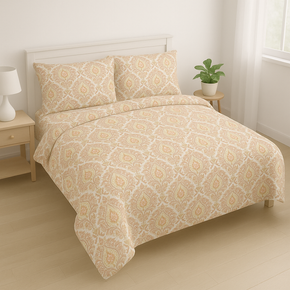 ELDORA AW SUPER KING SIZE COTTON PRINTED SUPER SOFT  BEDSHEET