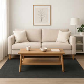 ESSENCE SAPPHIRE  CHARCOAL 71351-100 RUGS