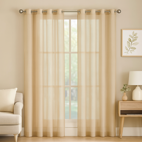 Stunning Sheer Curtain Fabric STRIPE DESIGN 31432