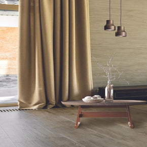 ULTRA DEMOUT  POLYESTER PLAIN  METALIC LIGHT BROWN  CURTAIN FABRICS