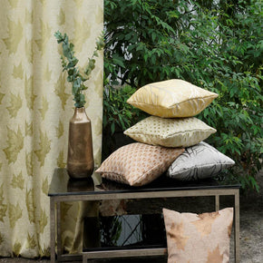 KONARK  JACQUARD  MAPLE LEAF POLYESTER MAIN CURTAIN FABRICS