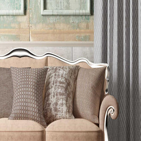 MOMENTUM  JACQUARD FABRIC TRIANGLE MAIN CURTAIN FABRICS