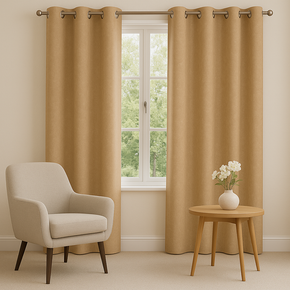 FRANKLIN JACQUARD TEXTURE POLYESTER MAIN CURTAIN FABRICS I