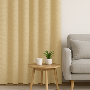 PEARL JACQUARD HERRINGBONE  MAIN CURTAIN FABRICS A