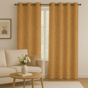 PEARL JACQUARD ZIGZAG MAIN CURTAIN FABRICS F