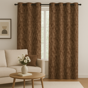 PEARL JACQUARD ZIGZAG MAIN CURTAIN FABRICS G