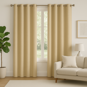 STANFORD  JACQUARD PLAIN SATIN MAIN CURTAIN FABRICS D