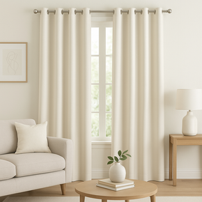 STANFORD  JACQUARD PLAIN SATIN MAIN CURTAIN FABRICS C