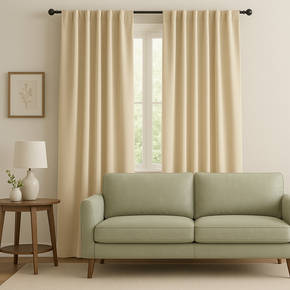 STANFORD  JACQUARD PLAIN SATIN MAIN CURTAIN FABRICS B