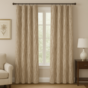 STANFORD  JACQUARD STRIPES MAIN CURTAIN FABRICS E