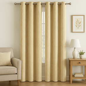 STANFORD  JACQUARD STRIPES MAIN CURTAIN FABRICS D