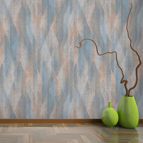 Scandi Geo abstract home decor wall cover wallpapers