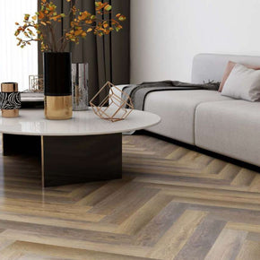 Verenna Herringbone Collection-Alluring Earl Gray Oak