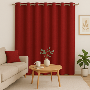 WINSTON MAIN STRIPE TEXTURE MAIN CURTAIN  FABRIC E