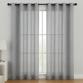 Bloom  32844 Textures Sheer Curtain Fabric – 100% Polyester