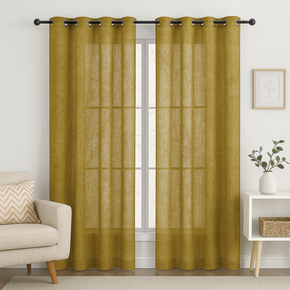 Bloom  32834 Textures Sheer Curtain Fabric – 100% Polyester