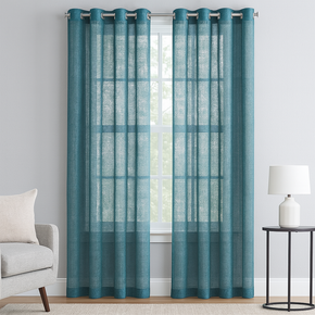 Bloom  32829 Textures Sheer Curtain Fabric – 100% Polyester