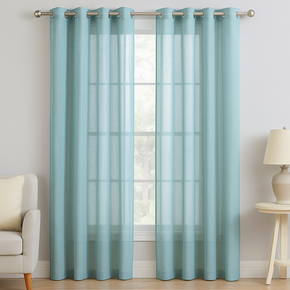 Bloom  32828 Textures Sheer Curtain Fabric – 100% Polyester