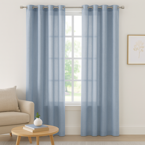 Bloom  32827 Textures Sheer Curtain Fabric – 100% Polyester