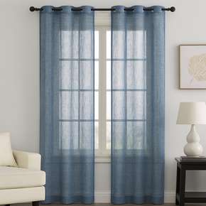 Bloom  32811 Textures Sheer Curtain Fabric – 100% Polyester