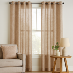 Bloom  32810 Textures Sheer Curtain Fabric – 100% Polyester