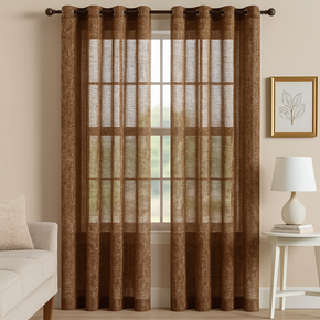 Bloom  32807 Textures Sheer Curtain Fabric – 100% Polyester