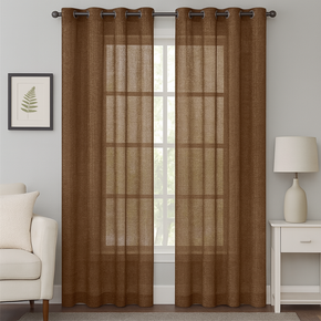 Bloom  32823 Textures Sheer Curtain Fabric – 100% Polyester