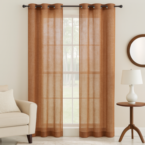 Bloom  32802 Textures Sheer Curtain Fabric – 100% Polyester