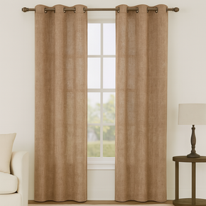 Bloom  32820 Textures Sheer Curtain Fabric – 100% Polyester