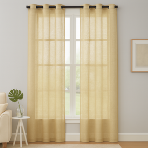 Bloom  32816 Textures Sheer Curtain Fabric – 100% Polyester