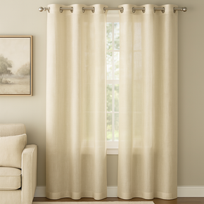 Bloom  32815 Textures Sheer Curtain Fabric – 100% Polyester