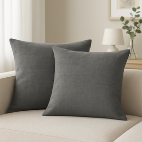 ONTARIO GRAY MONACO ETERNAL CUSHION FABRICS