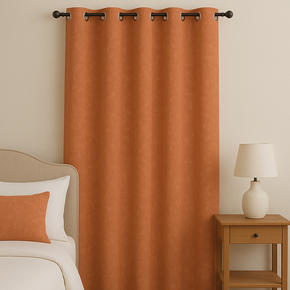 FRANKLIN JACQUARD TEXTURE POLYESTER MAIN CURTAIN FABRICS AD