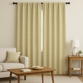 FRANKLIN JACQUARD TEXTURE POLYESTER MAIN CURTAIN FABRICS AI