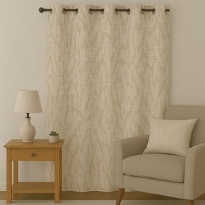PEARL JACQUARD ZIGZAG MAIN CURTAIN FABRICS D
