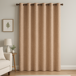 FRANKLIN JACQUARD TEXTURE POLYESTER MAIN CURTAIN FABRICS N