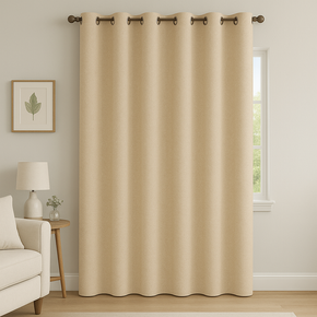 FRANKLIN JACKQUARD TEXTURE POLYESTER MAIN CURTAIN FABRICS J