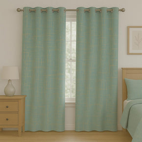 GLANZA TEXTURE 908 SM  EYELET READY CURTAIN