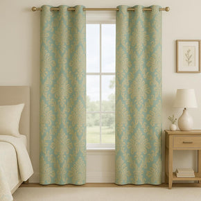 BELENO MOTIFS  908 EYELET READY CURTAIN LIVING ROOM & BEDROOM
