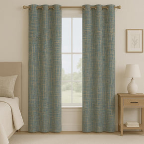 GLANZA TEXTURE 909 SM  EYELET READY CURTAIN