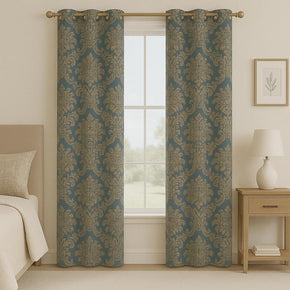BELENO MOTIFS  909 EYELET READY CURTAIN LIVING ROOM & BEDROOM