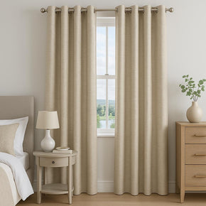 GLANZA TEXTURE 902 SM  EYELET READY CURTAIN