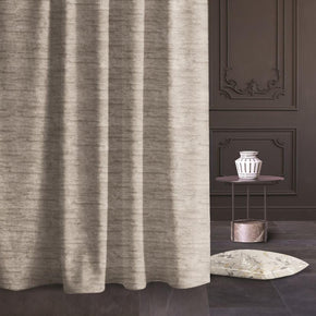 UPLANDS  TEXTURE WHITE GRAY CURTAIN FABRICS