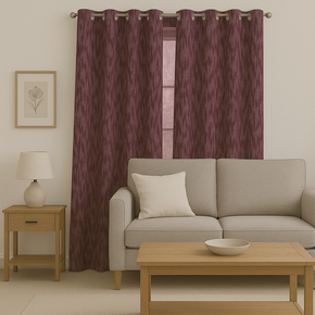 PEARL JACQUARD ZIGZAG MAIN CURTAIN FABRICS AA